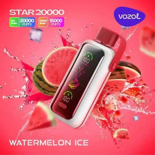 Vozol 2000 Watermelon Ice - Vozol Star 20K