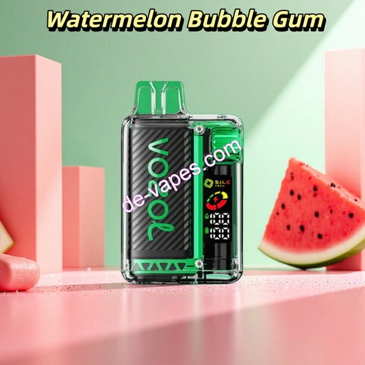 Watermelon Bubble Gum Vozol Vista 20000 Puffs