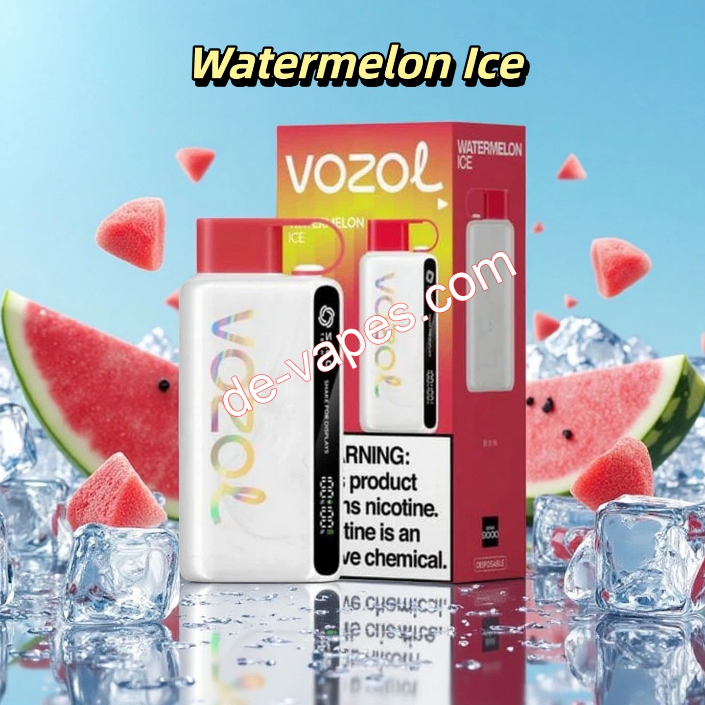 Watermelon Ice Vozol Star 12000 Puffs