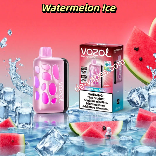Watermelon Ice Vozol Rave 40000 Puffs