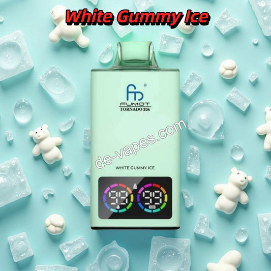 White Gummy Ice Randm Tornado 35000