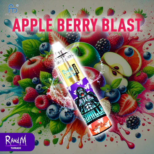 RandM Tornado 7000 Puffs - Apple Berry Blast