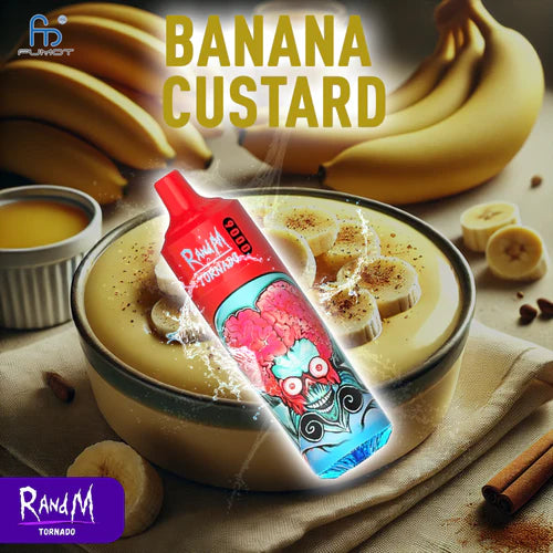 Tornado 9000 Puffs Banana Custard