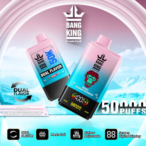 Bang King 50000 puffs - Red Bull/Blueberry Watermelon