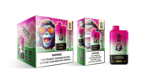 Bang King 50000 Puffs Disposable Vape-Strawberry Watermelon/Kiwi Passion Fruit Guava
