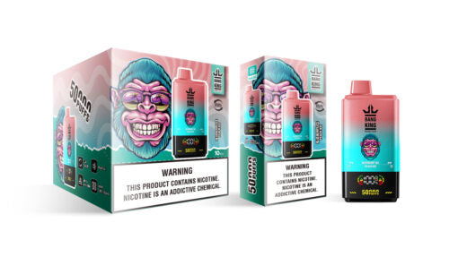 Bang King 50000 puffs - Blueberry Ice/Peach Ice