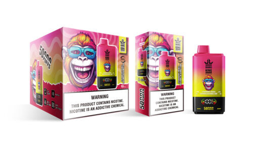 Bang King 50000 puffs - Erdbeer-Mango/Wassermelonen-Kaugummi