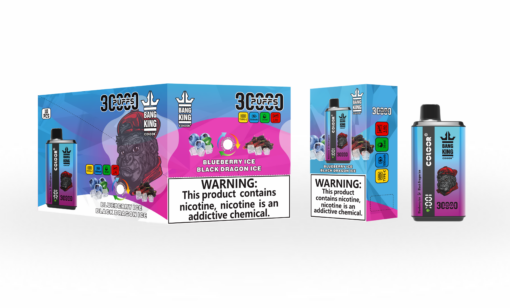 Bang King 30000 - Blueberry Ice & Black Dragon Ice Nikotinkonzentration optional