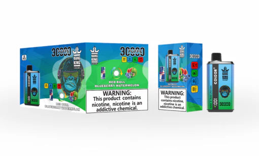 Bang King 30000  -  Red Bull & Blueberry Watermelon