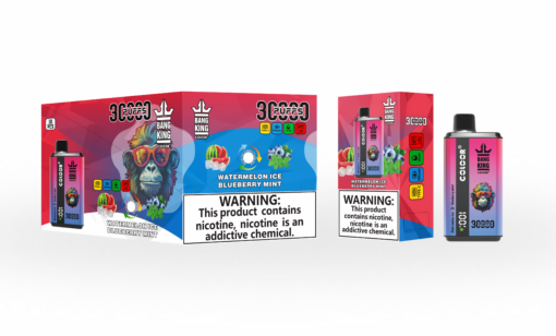Watermelon Ice & Blueberry Mint - Bang King 30000 Puffs