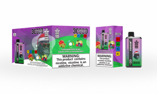 Strawberry Kiwi & Sour Apple Raspberry - Bang King 30000 Puffs
