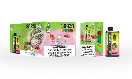 Bang King 30000  -  Strawberry Kiwi & Peach Ice