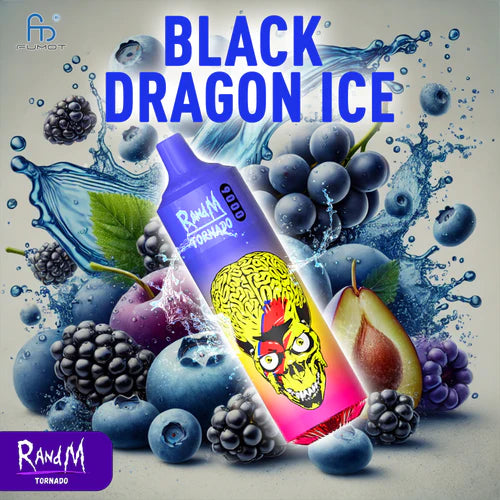RandM Tornado 9000 Züge - Black Dragon Ice