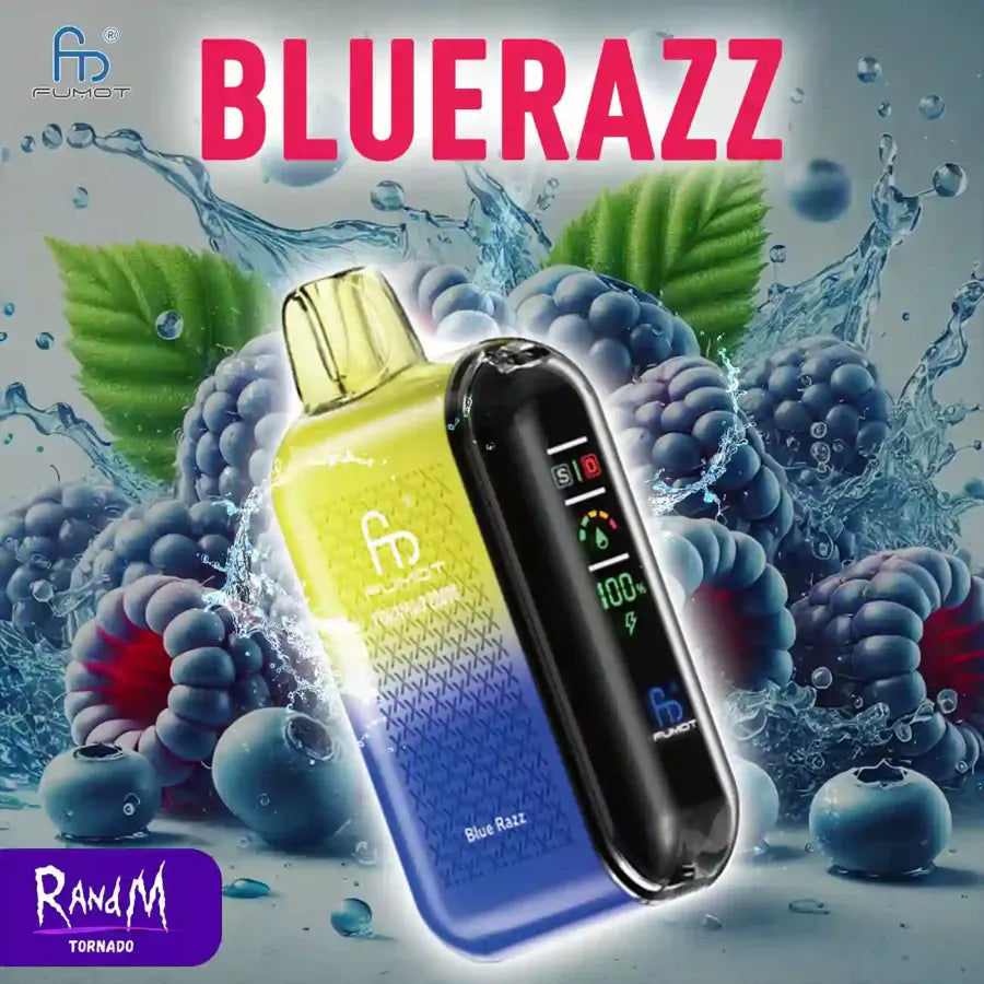 RandM Tornado Vape 20000 Blue Razz