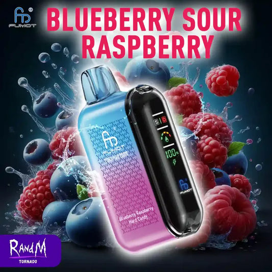 RandM Tornado 20000 Puffs - Blueberry Sour Raspberry