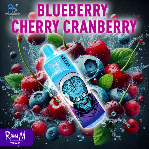 RandM Tornado 9000 Züge – Blueberry Cranberry