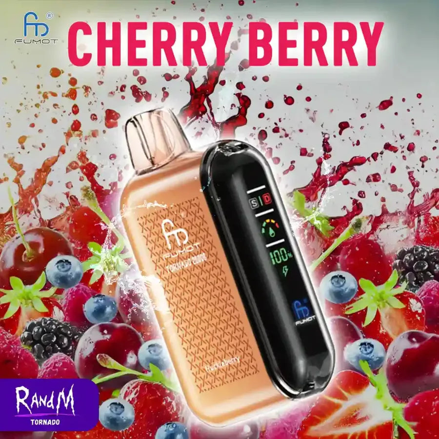 RandM Tornado 20000 Puffs - Cherry Berry
