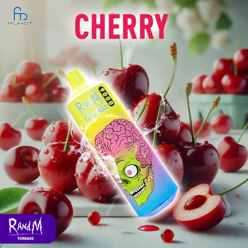 RandM Tornado 9000 Puffs - Cherry