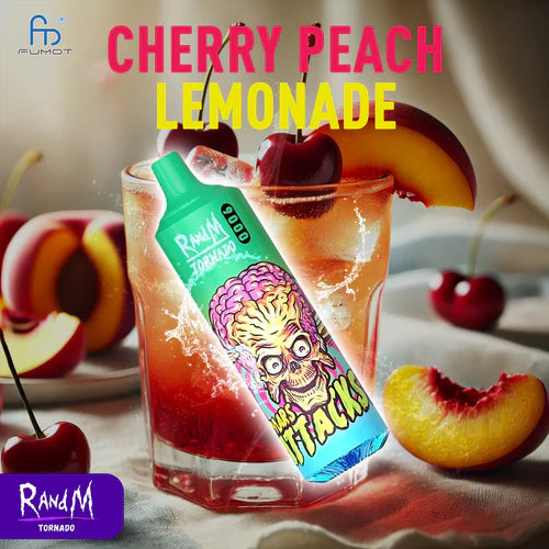 RandM Tornado Vape 9000 - Cherry Peach Lemonade