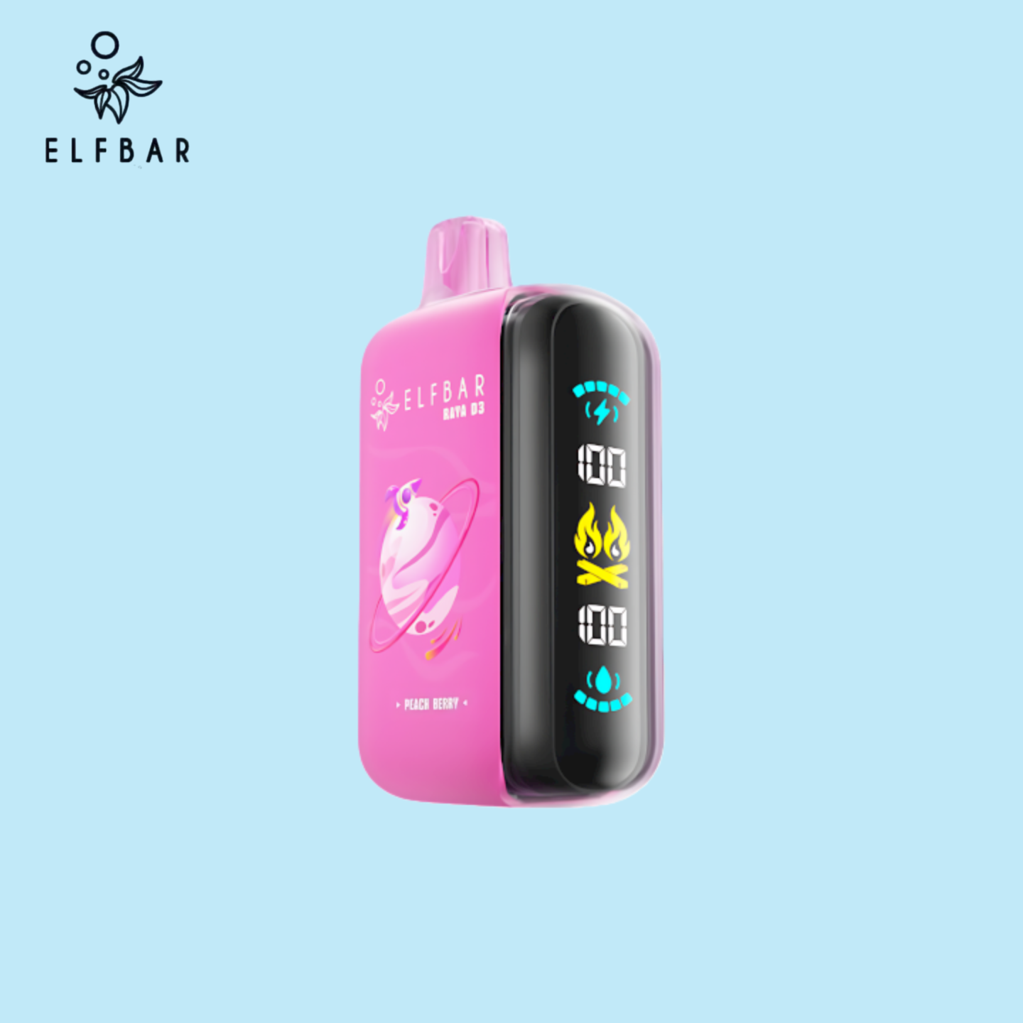 Peach Berry ELF BAR 25000 Puffs Vape