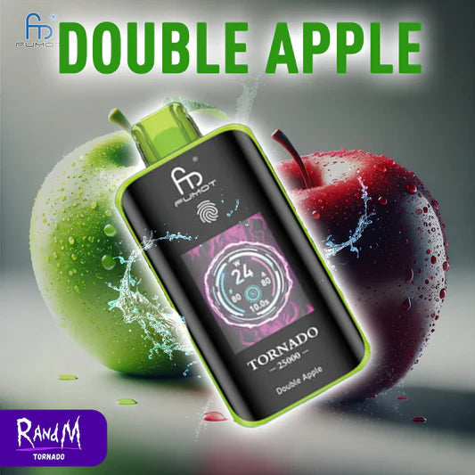 RandM Tornado Vape 25000 - Double Apple