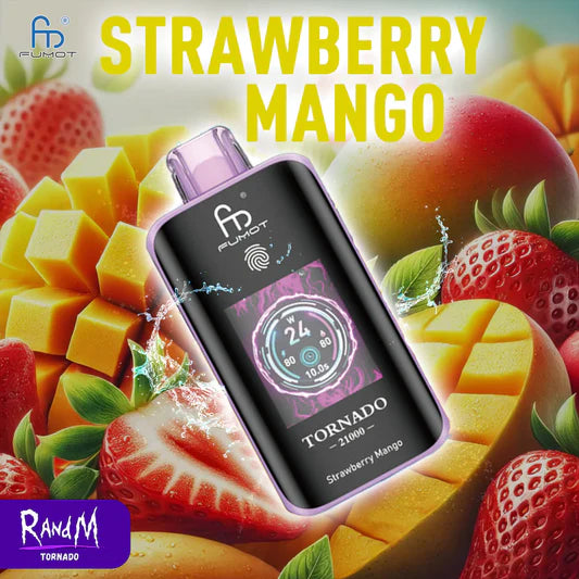 RandM Tornado 25000 Strawberry Mango