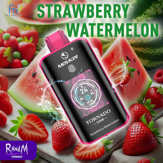 RandM Tornado 25000 Puffs - Strawberry Watermelon