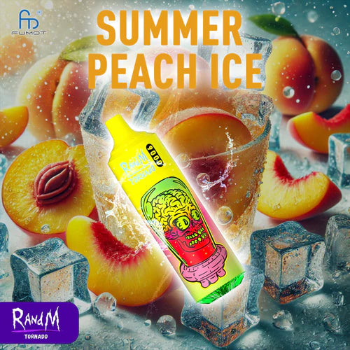 RandM Tornado 9000 Vape - Summer Peach Ice