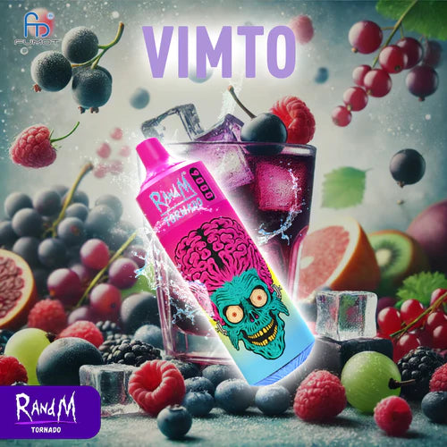 RandM Tornado 9000 Puffs - Vimto