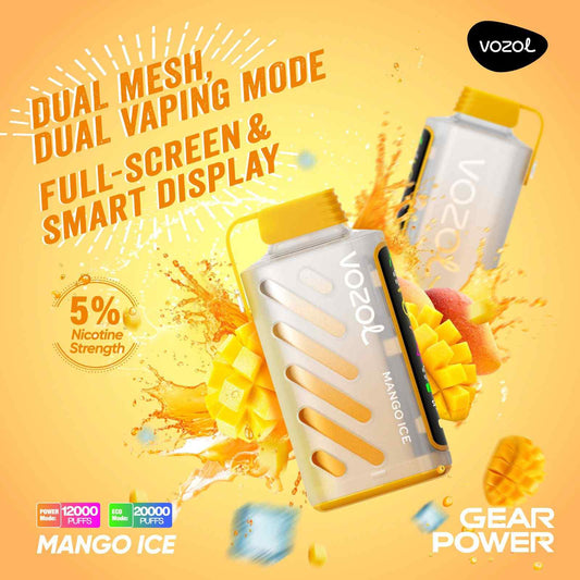 Vozol Gear Power 20000 Mango Ice