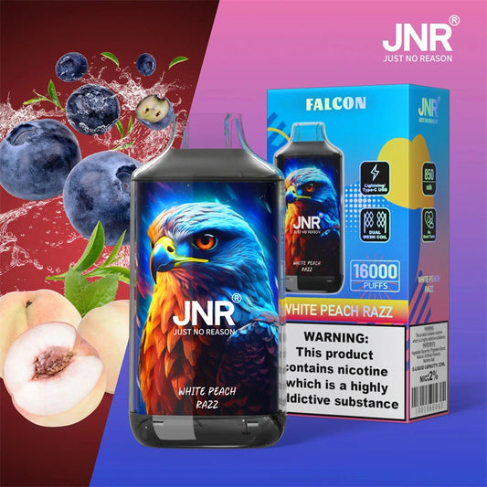 White Peach Razz  - JNR 16K Puffs