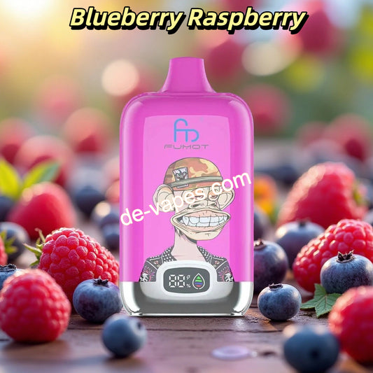 Blueberry Raspberry RandM Digital Box 12000 Puffs 