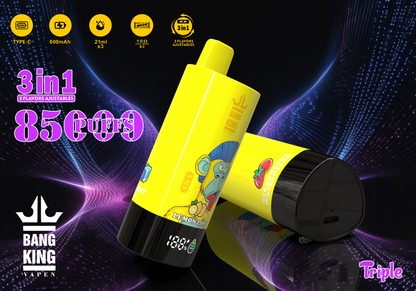 Bang King Triple 85K 3-in-1 Einweg-Vape