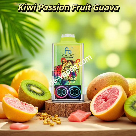 Kiwi Passion Fruit Guava Randm Tornado 40000