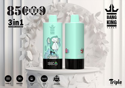 Bang King Triple 85K 3-in-1 Einweg-Vape