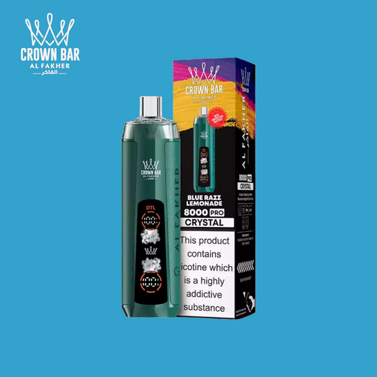Blue Razz Lemonade Al Fakher Crown Bar 8000
