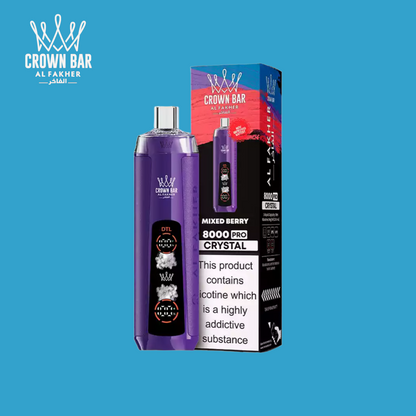 Mixed Berry Al Fakher Crown Bar 8000