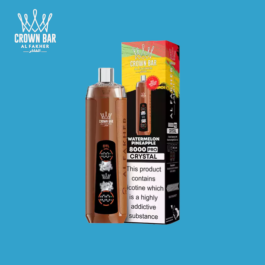 Watermelon Pineapple Al Fakher Crystal 8K Vape