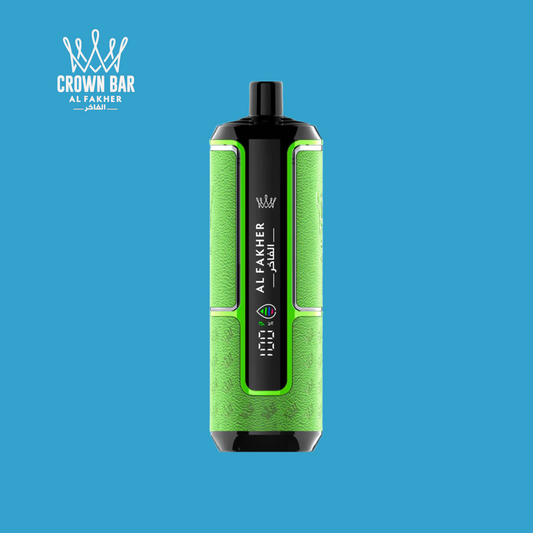 Al Fakher Crown Bar HyperMax 15K  Blue Razz Lemonade
