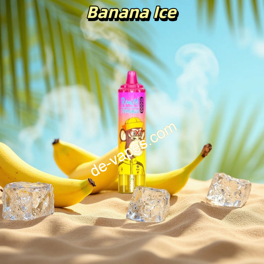 Banana Ice RandM Tornado Vape 15000 Puffs 