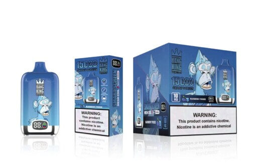 Bang King Smart Screen 15000 Puffs - Blueberry Freeze