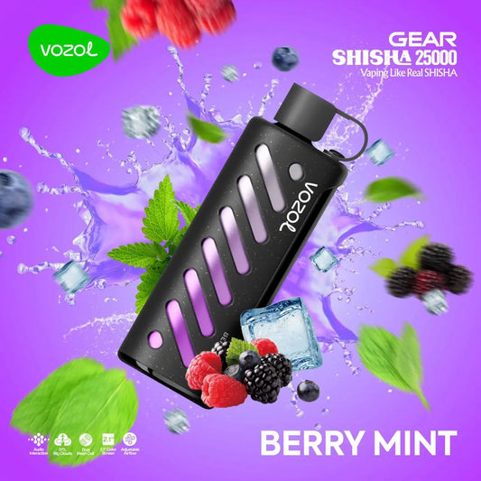 Vozol 25K Dual-Mode Einweg-Vape - Cherry Mint