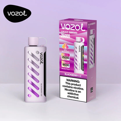 Blackberry Ice Vozol Shisha 25K Dual-Mode Einweg-Vape