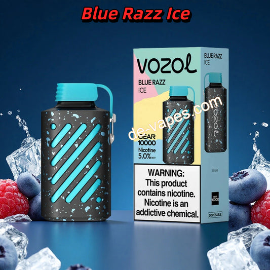 BLUE RAZZ ICE Vozol Gear 10000 Einweg-Vape 