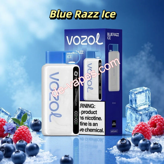 Blue Razz Ice Vozol 12000 Einweg-E-Zigarette