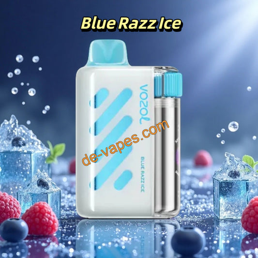 Blue Razz Ice Vozol Vista Vape 40000