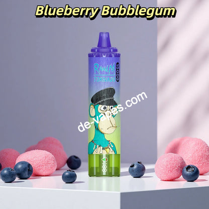 Blueberry Bubblegum RandM Tornado 15000 Puffs