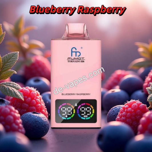 Blueberry Raspberry Randm Tornado 35000 Puffs 