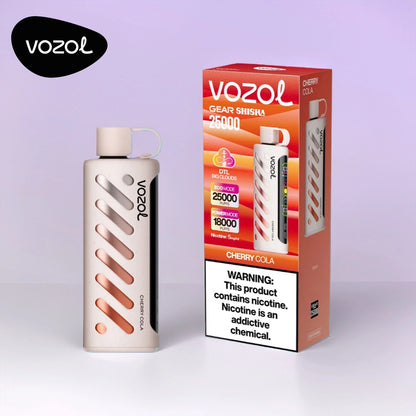 Cherry Cola Vozol Gear Shisha 25000
