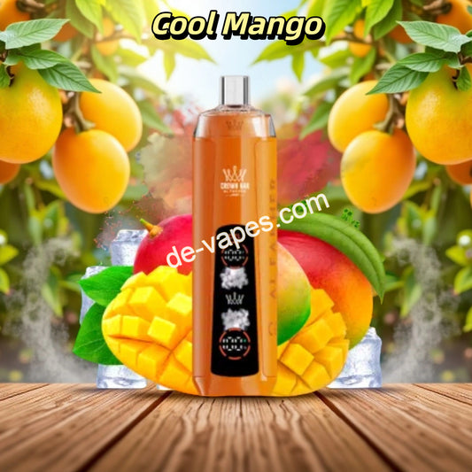 Al Fakher Crown Bar 8000 - Cool Mango
